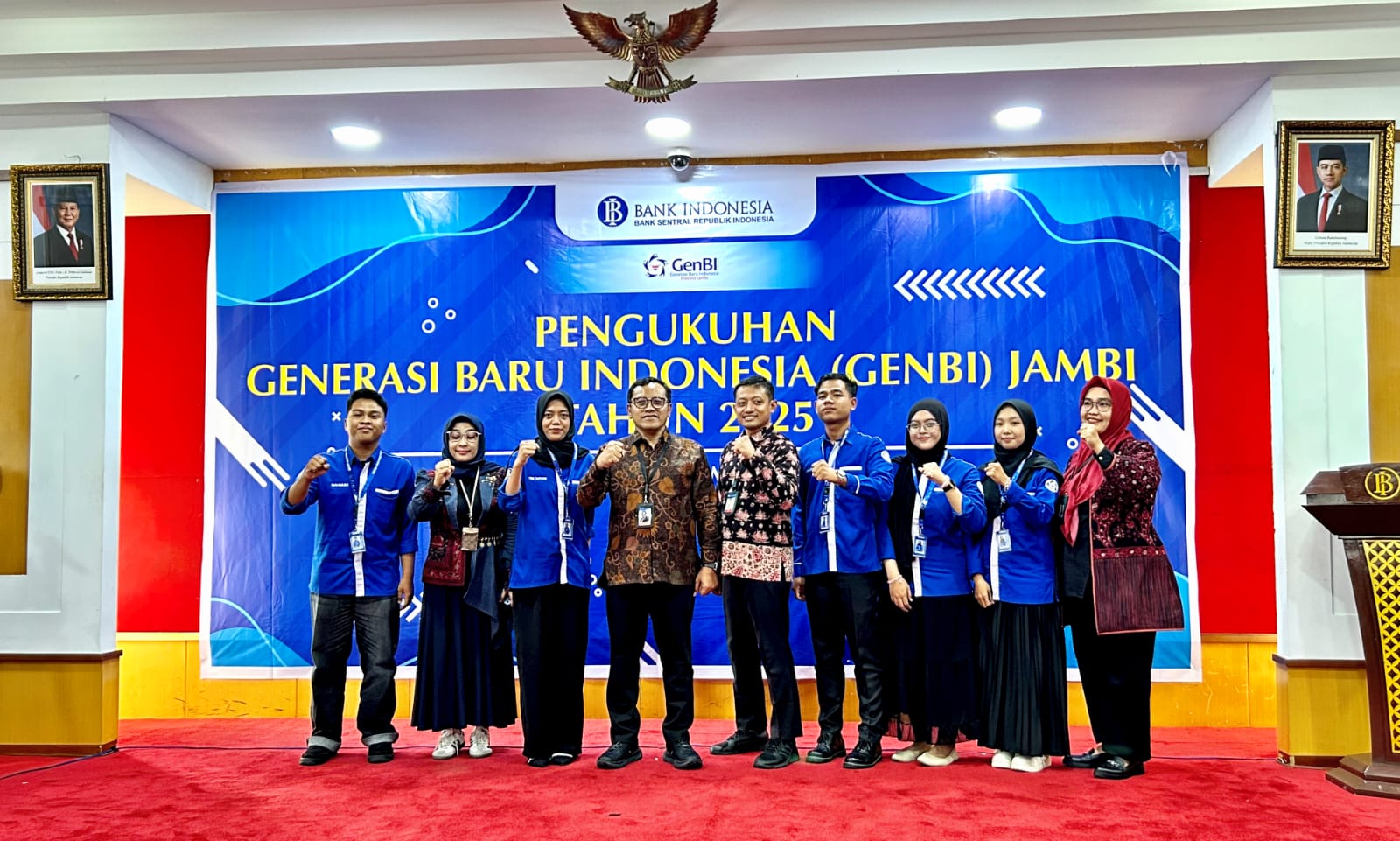 Pengukuhan GenBI Provinsi Jambi 2025