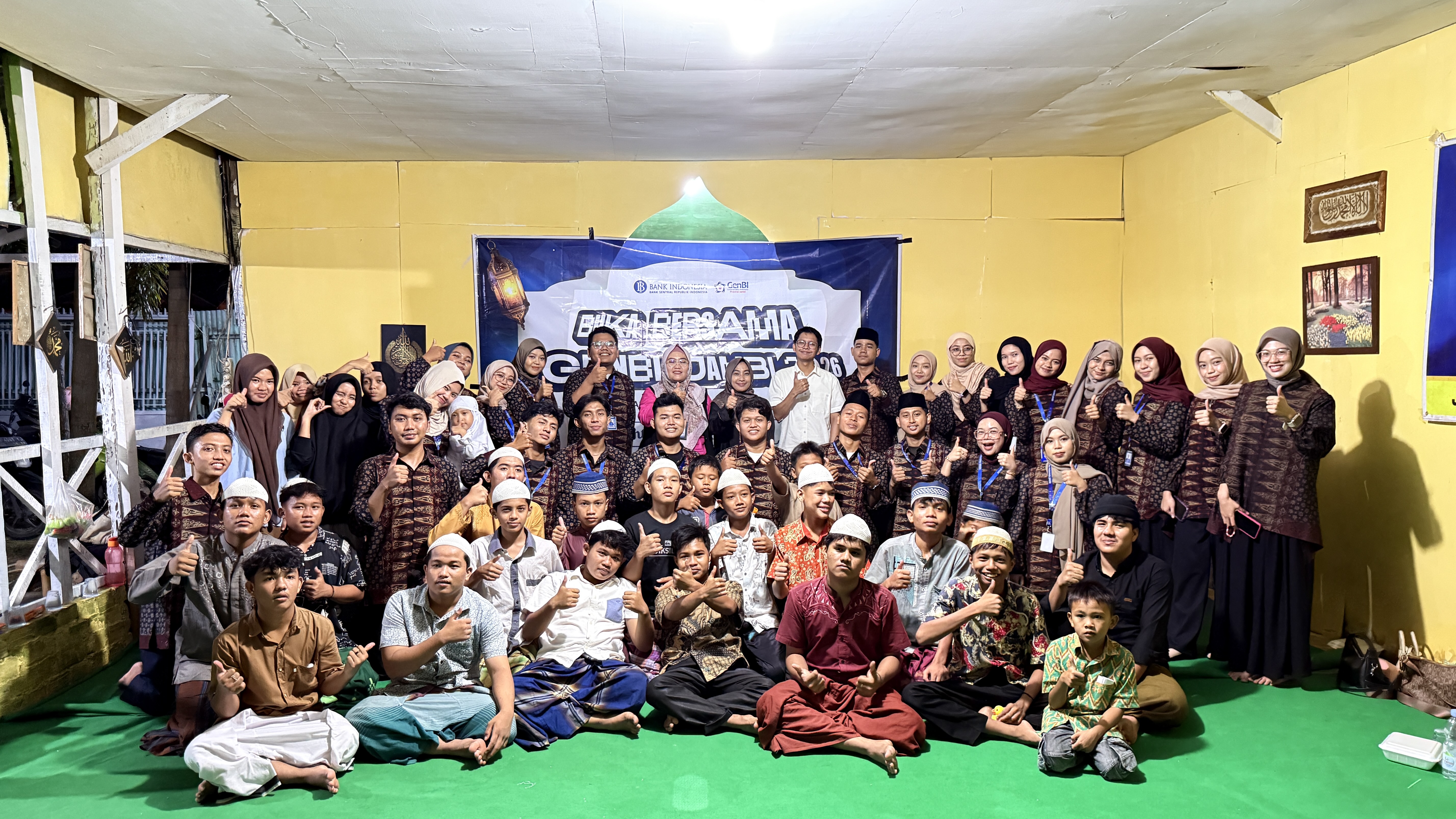 GENBI JAMBI LAKSANAKAN KEGIATAN BUKA BERSAMA DAN AKSI SOSIAL