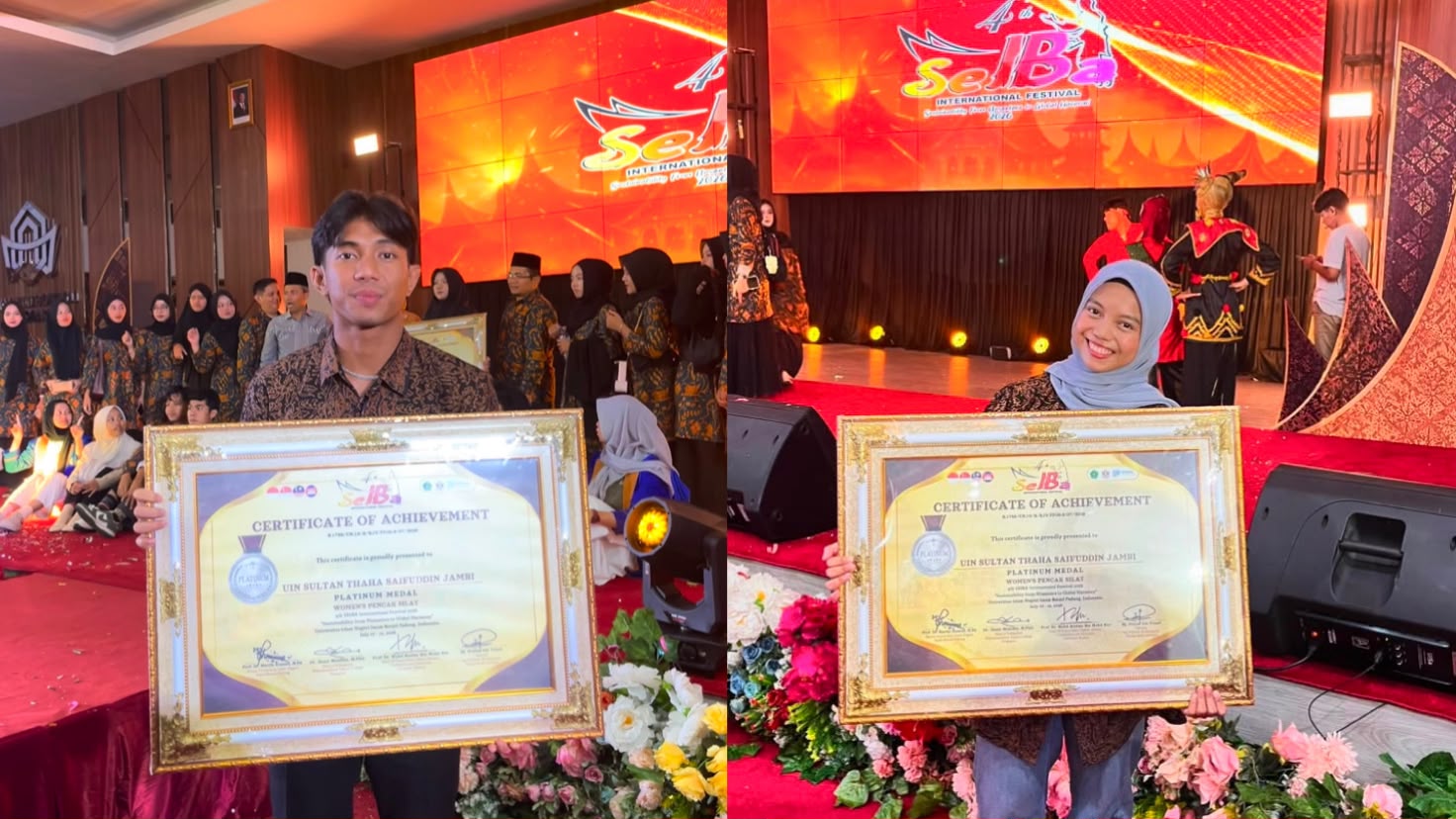 Pesilat GenBI UIN STS Jambi Raih Emas & Perak di SeIBa 2026